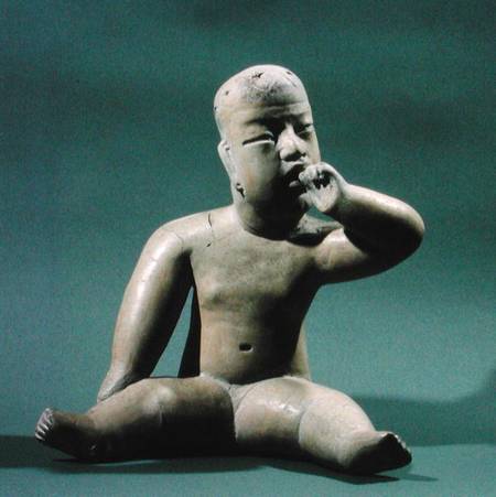 Baby Figure Statuette van Olmec