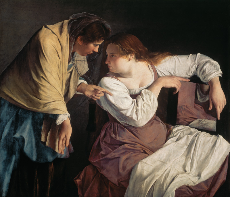 Martha Reproving Her Sister Mary van Orazio Gentileschi