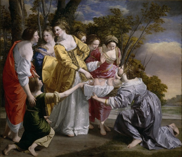 The Finding of Moses van Orazio Gentileschi