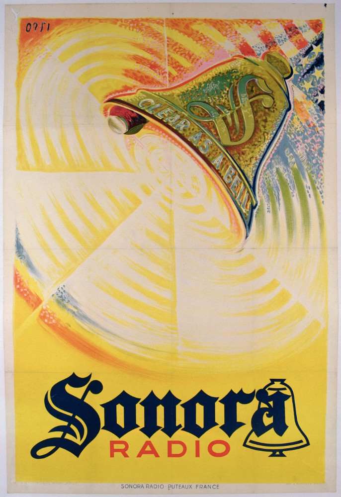 Poster advertising Sonora van Orsi