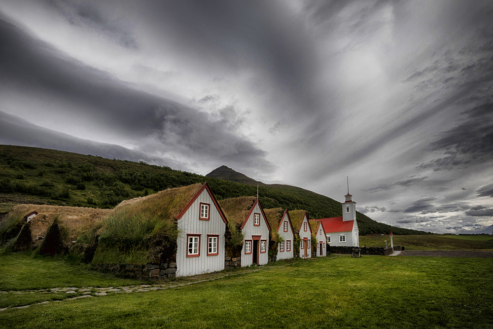 Old Icelandic Rectory van Þorsteinn H. Ingibergsson