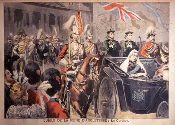 Jubilee of the Queen of England: The Cortege, illustration from 'Le Petit Journal', 27 June 1897 (co van Oswaldo Tofani