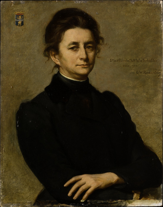 Portrait of Dr. Elisabeth Winterhalter van Ottilie Roederstein