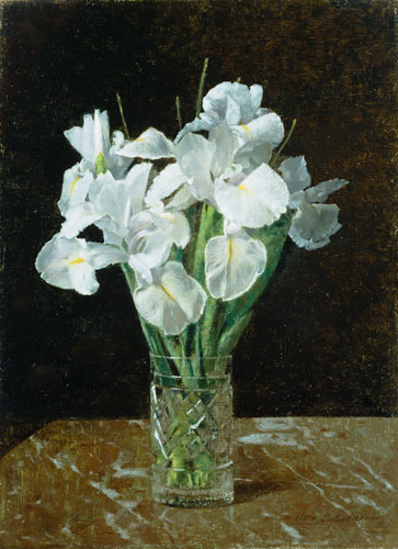 Irises van Otto Franz Scholderer