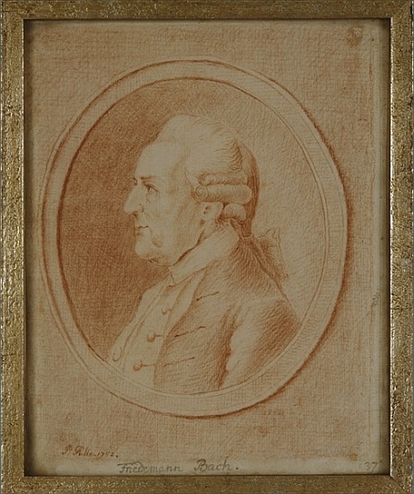 Wilhelm Friedrich Bach van P. Guelle or Gulle