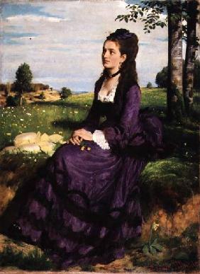 Woman in Violet