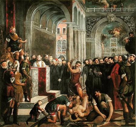 The Martyrdom of St Theodore van Paris Bordone