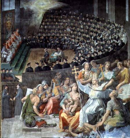 The Council of Trent van Pasquale Cati
