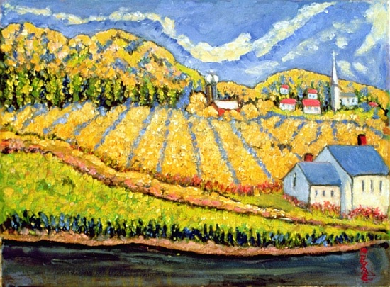 Harvest, St. Germain, Quebec van  Patricia  Eyre