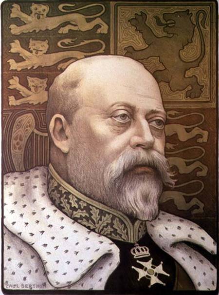 King Edward VII van Paul Berthon