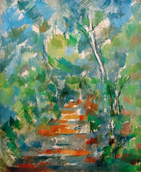 Undergrowth in Provence van Paul Cézanne