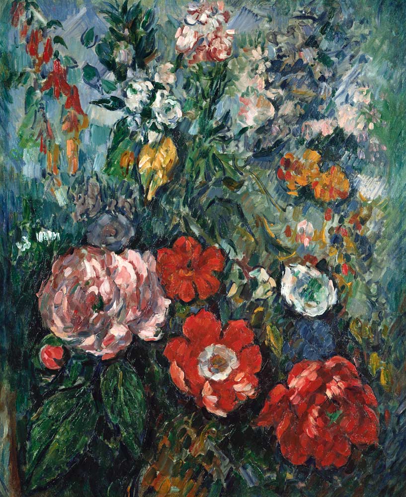 Flowers van Paul Cézanne