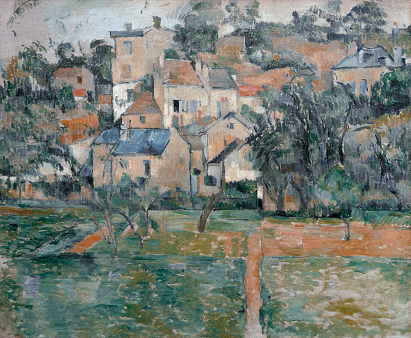 LHermitage, Pontoise van Paul Cézanne