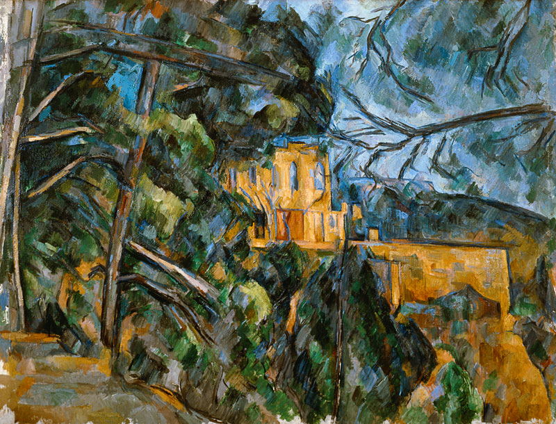 Le Château Noir van Paul Cézanne
