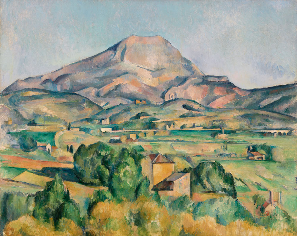 Mont Sainte-Victoire van Paul Cézanne