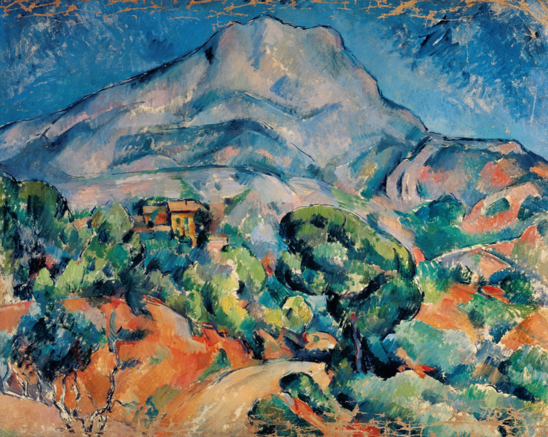 Mont Saint Victoire van Paul Cézanne
