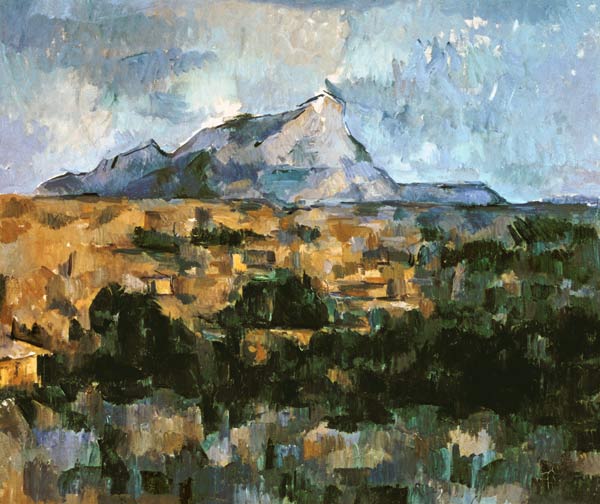 Mont Sainte Victoire van Paul Cézanne