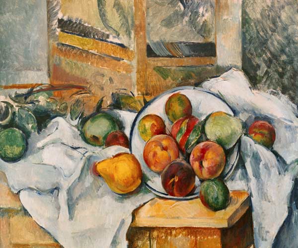 Un coin de table van Paul Cézanne
