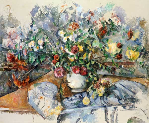 A Large Bouquet of Flowers, c.1892-95 van Paul Cézanne