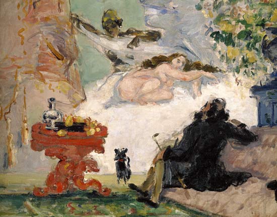 P.Cezanne, Eine moderne Olympia van Paul Cézanne