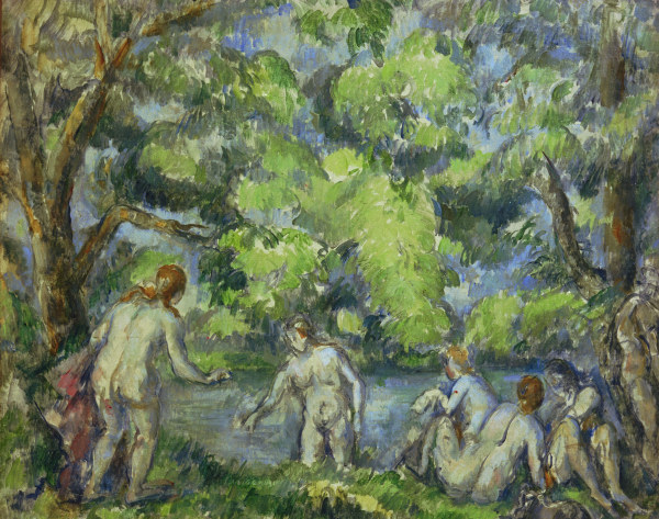 C?Šzanne, Bathers (Undinen) van Paul Cézanne