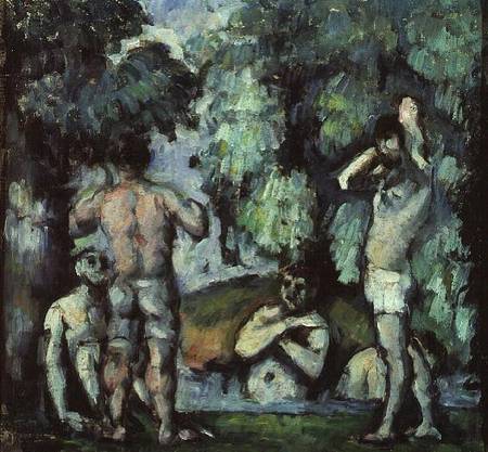 The Five Bathers van Paul Cézanne