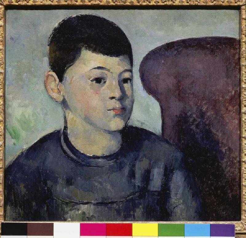 Bildnis des Sohnes des Künstlers. van Paul Cézanne