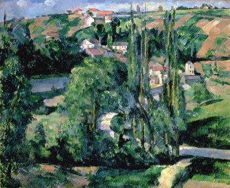 The Cote du Galet, Pontoise van Paul Cézanne