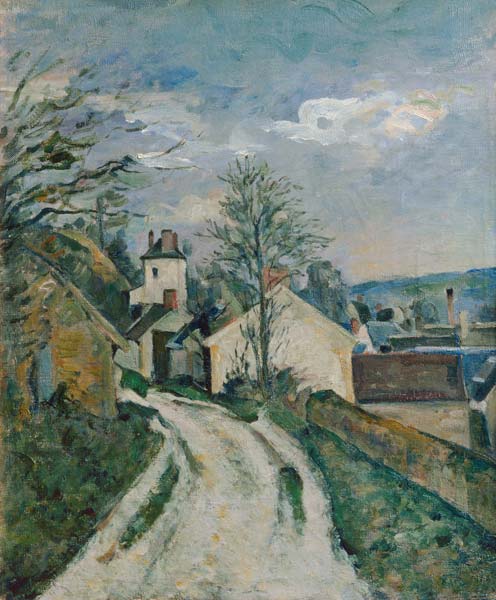 Das Haus des Doktors Gachet in Auvers van Paul Cézanne