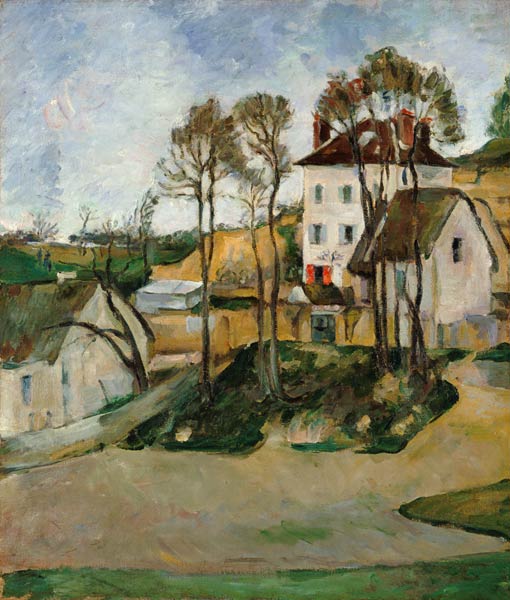 Das Haus des DrCachet in Auvers. van Paul Cézanne
