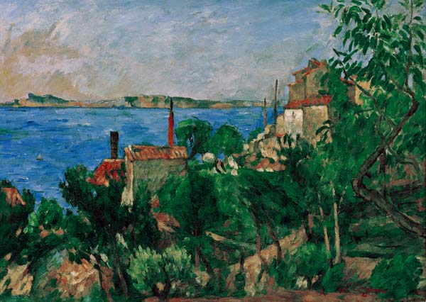 La mer ? LEstaque van Paul Cézanne