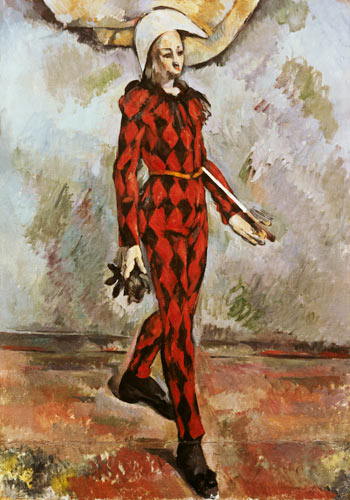Harlequin van Paul Cézanne