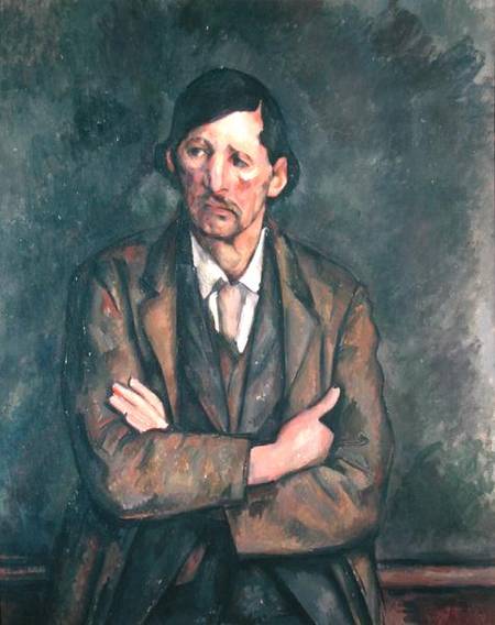 Man with Crossed Arms van Paul Cézanne