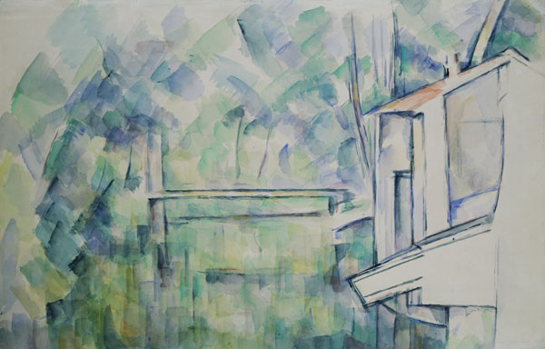 Mill on the River van Paul Cézanne