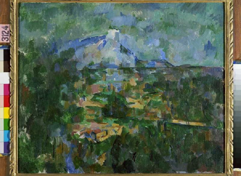 Mont St. Victoire van Paul Cézanne
