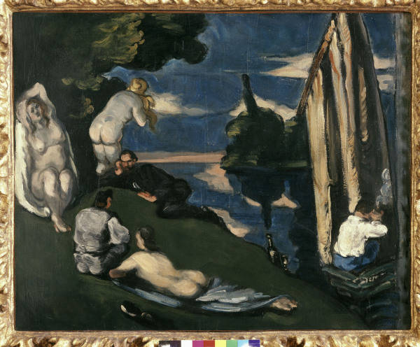 P.Cezanne, Pastorale van Paul Cézanne