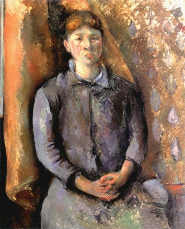 Portrait Madame Cézanne IV. van Paul Cézanne