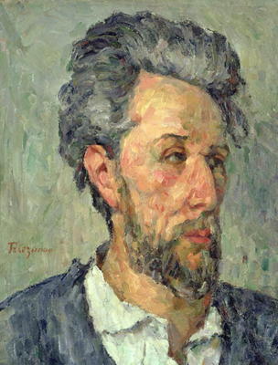 Portrait of Victor Chocquet, 1876-77 (oil on canvas) van Paul Cézanne