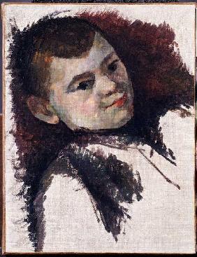 Portrait von Paul Cézanne, dem Sohn des Künstlers