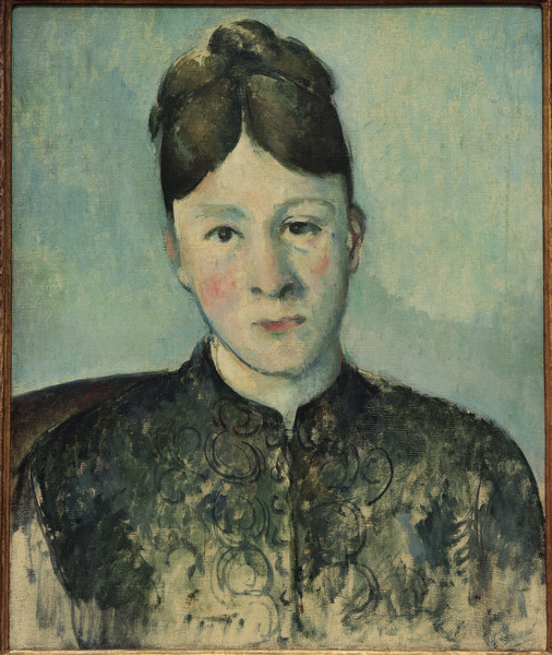 Portait of Madame C?Šzanne van Paul Cézanne