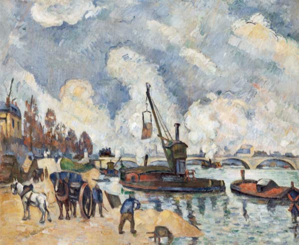 Quai de Bercy, Paris van Paul Cézanne