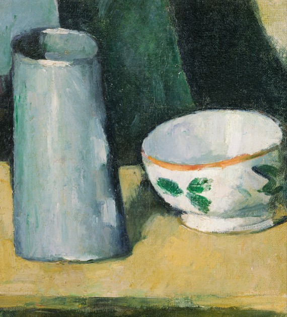 Bowl and Milk-Jug van Paul Cézanne