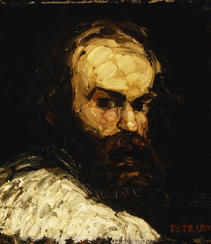 Selbstportrait des Künstlers van Paul Cézanne