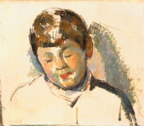 Skizze zu einem Portrait des Sohnes des Künstlers van Paul Cézanne