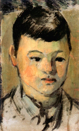 Skizze eines Portraits des Sohnes des Künstlers van Paul Cézanne