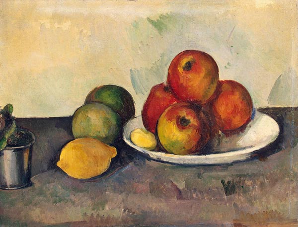 Still Life with Apples van Paul Cézanne