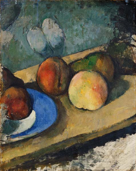 The Blue Plate van Paul Cézanne