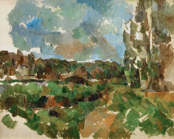 Bank of a River van Paul Cézanne