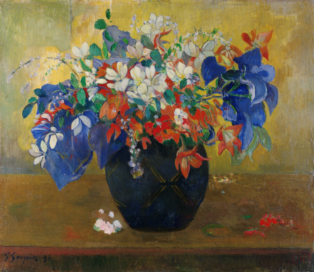 A Vase of Flowers van Paul Gauguin