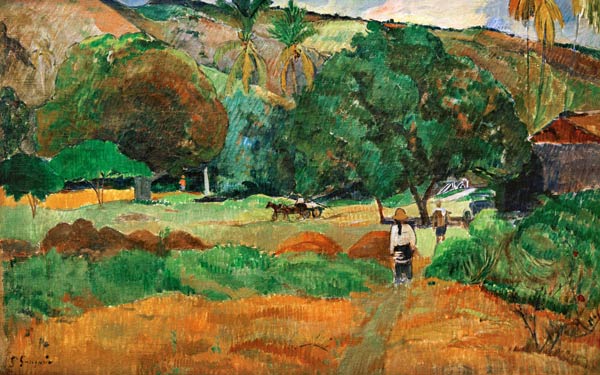 Le Vallon van Paul Gauguin